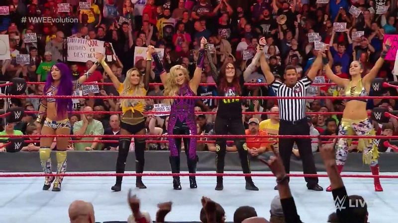Couldn't Trish Stratus and Lita have been booked in an angle instead?
